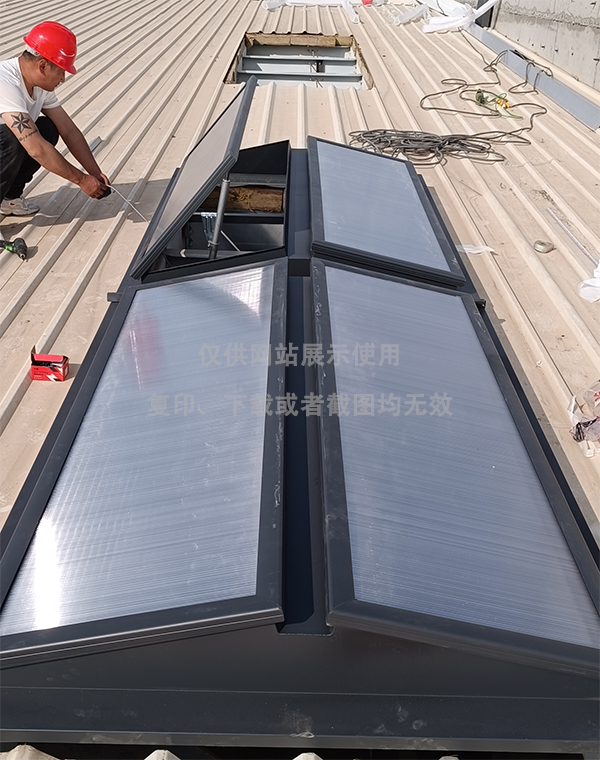 兰州王老吉生产车间华州排烟天窗