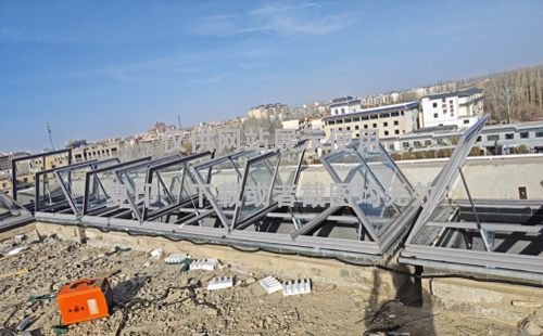 敦煌博物馆华州排烟天窗