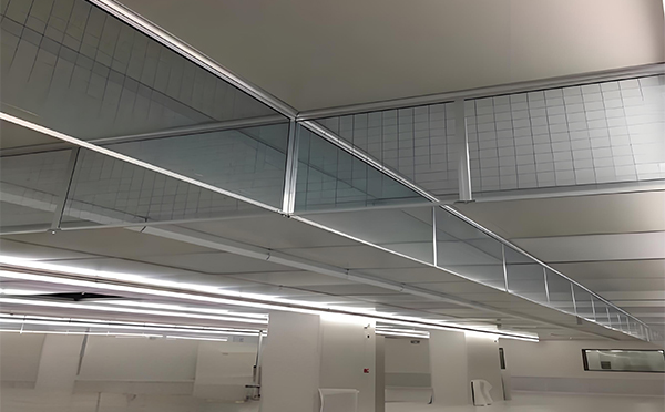 华州玻璃挡烟垂壁